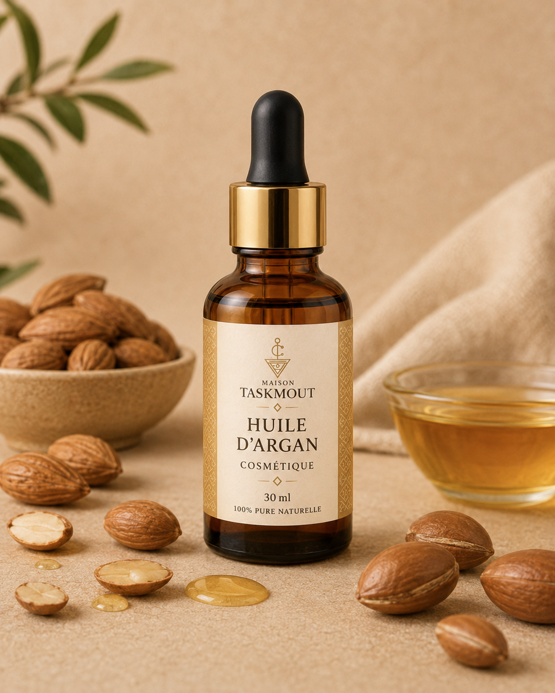 Huile d'Argan Cosmétique — Maison Taskmout