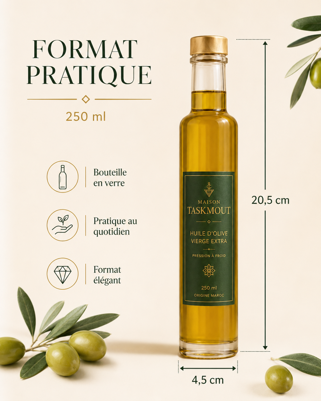 Huile d'Olive – Sélection Maison Taskmout