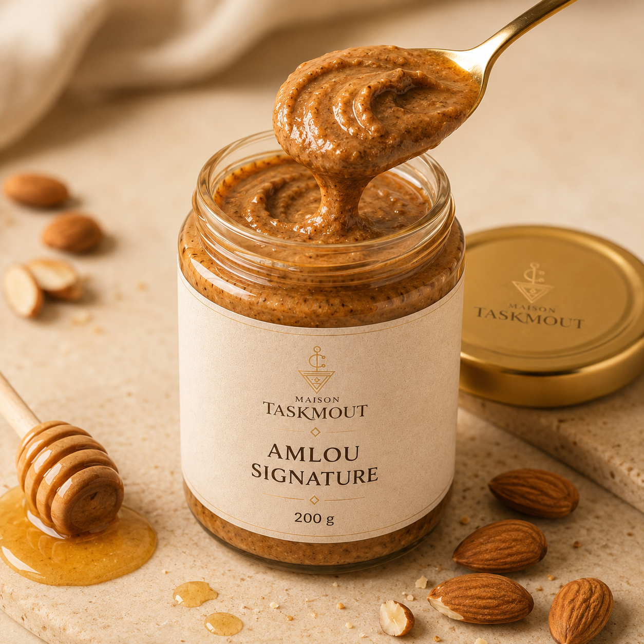 Amlou Signature – Amande, huile d'argan et miel