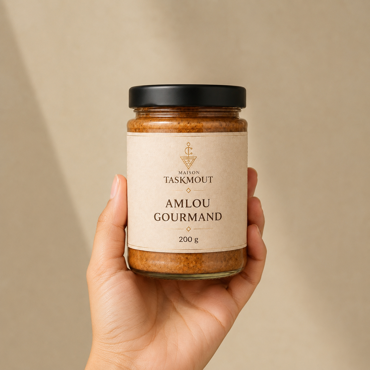 Amlou Gourmand – Amande, miel et huiles végétales
